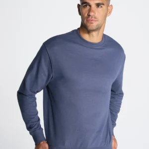 Sudadera JHK Peach Crew Neck 260g | Tacto Piel de Melocotón | Lisa o Personalizada