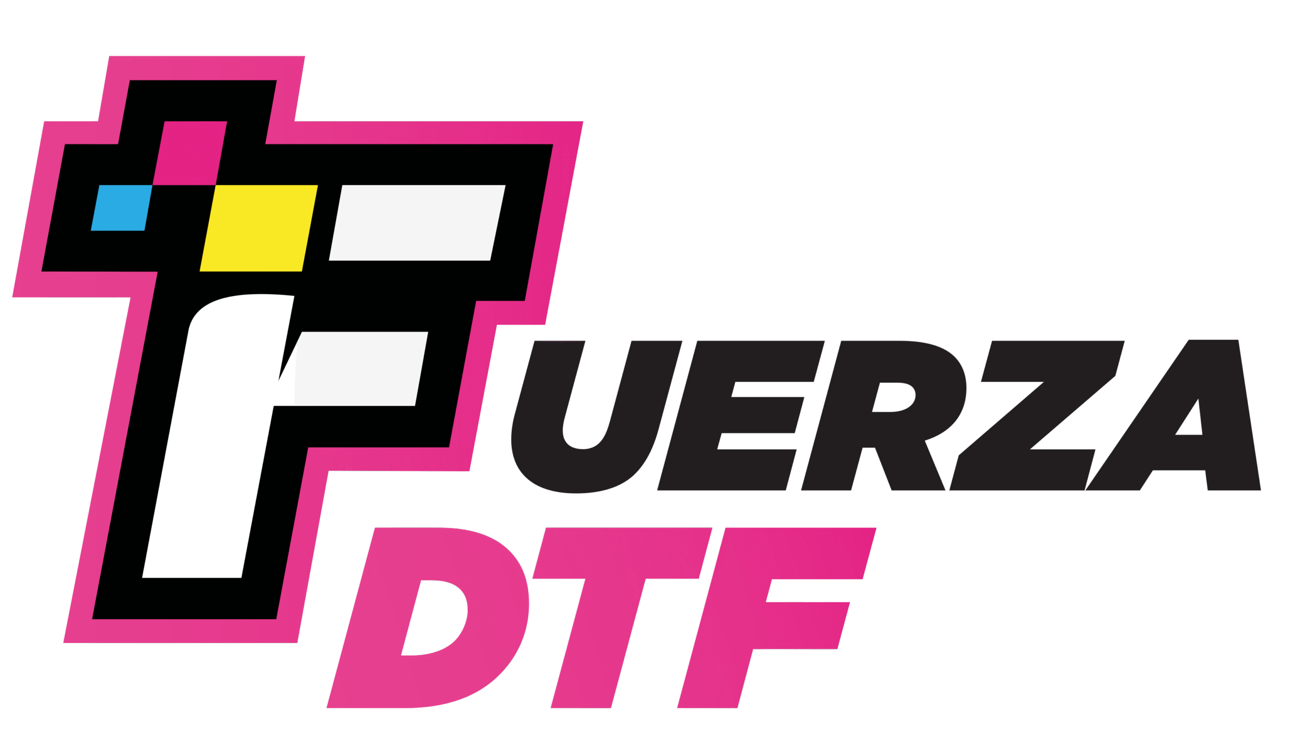 LOGO FUERZA DTF POR METROS