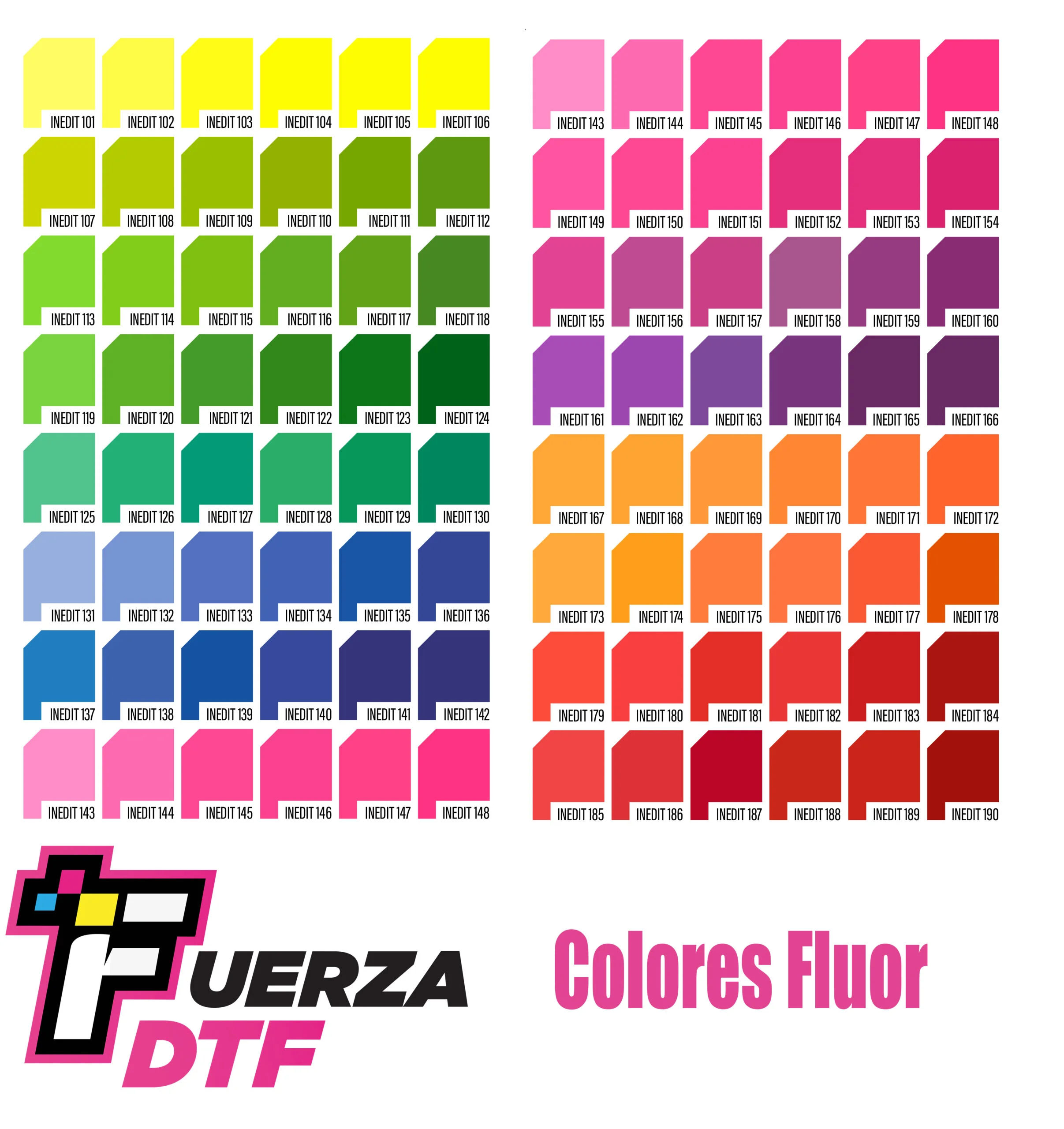 Inicio 8 Carta de colores flúor