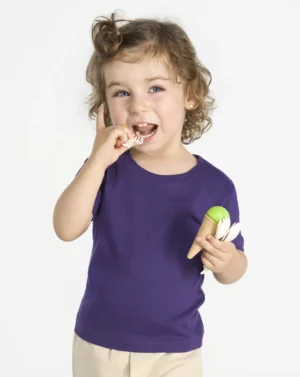 Camisetas Bebé Personalizadas | 100% Algodón y Cuello Fácil