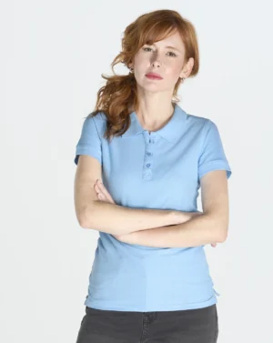 Polo chica trabajo personalizar