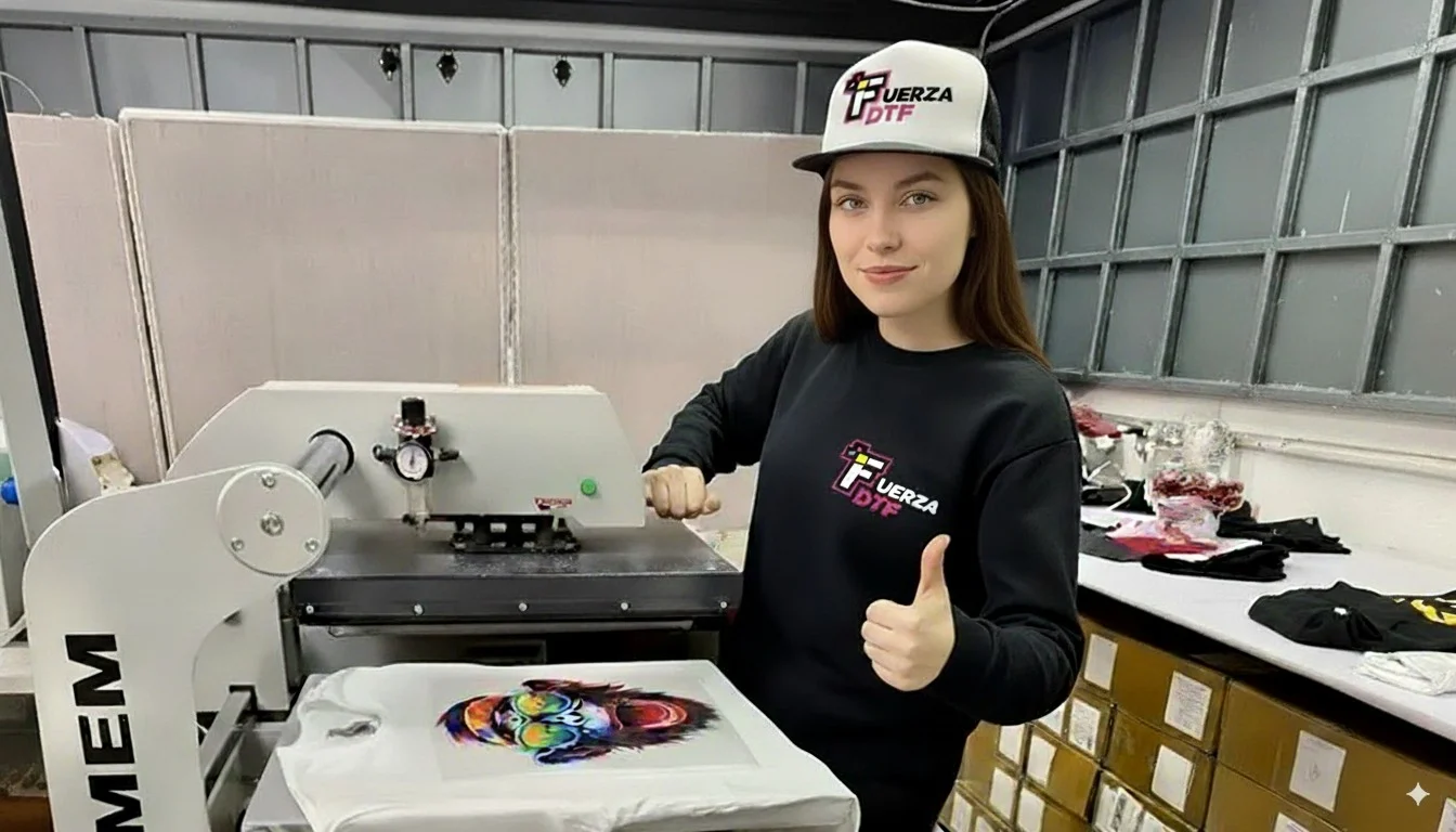 Inicio 3 Paso 2: Planchado DTF