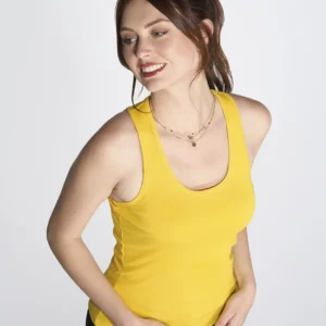 Camiseta Tirantes JHK Aruba Mujer | Algodón 200g Espalda Nadador | Lisa o Personalizada