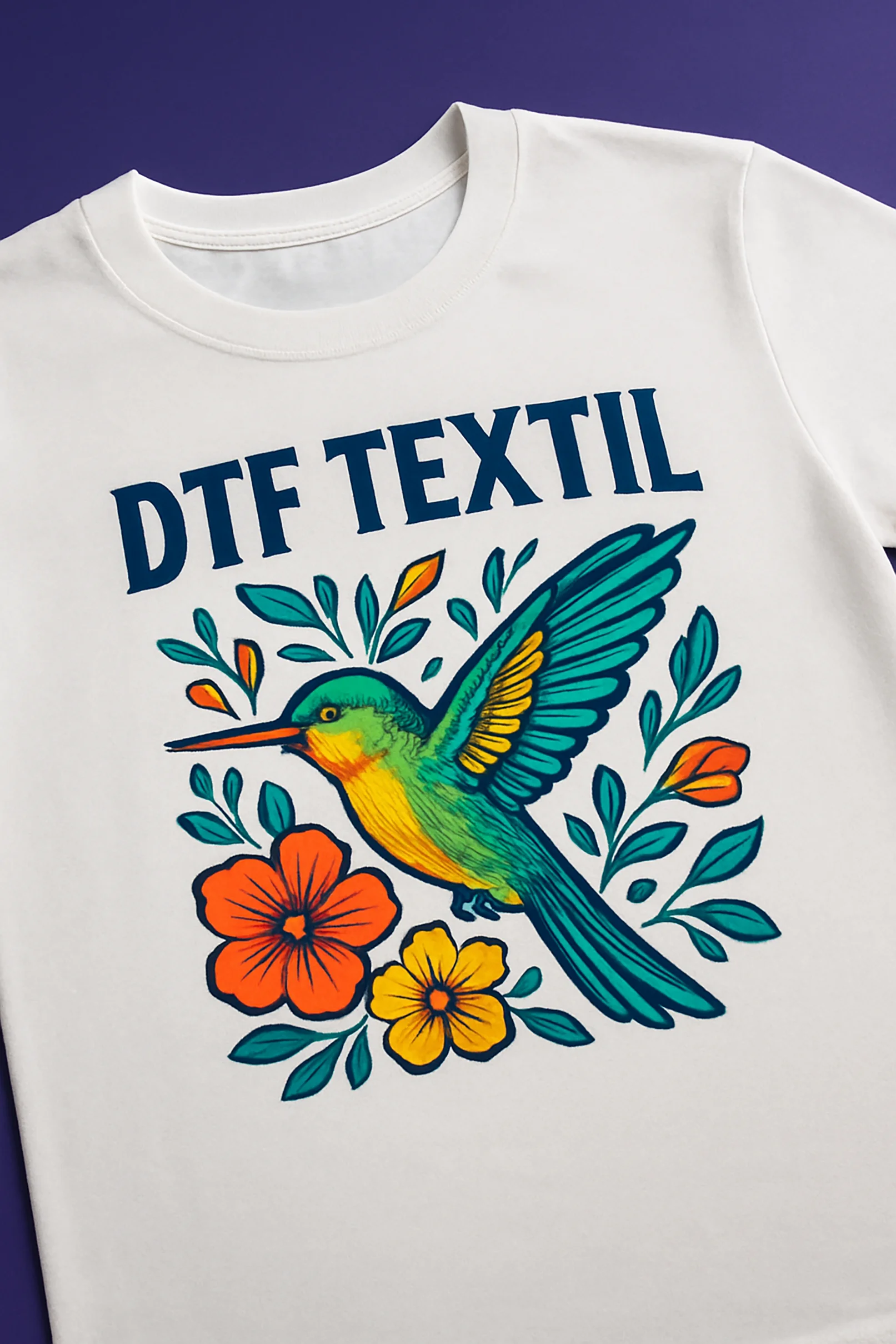 Inicio 7 Camiseta estampada con DTF Textil