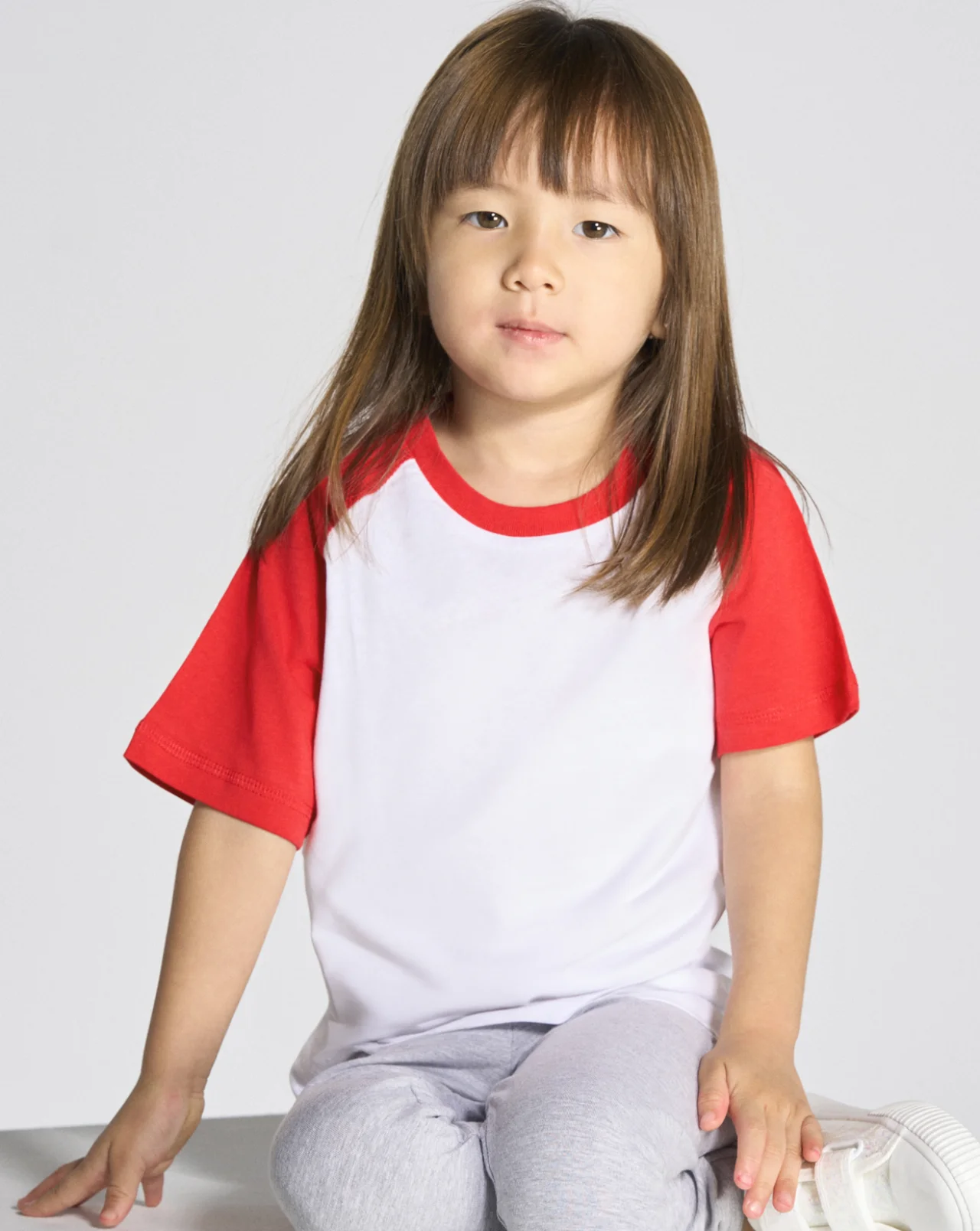 Camiseta Urban Baseball Combinada Bicolor Niño JHK