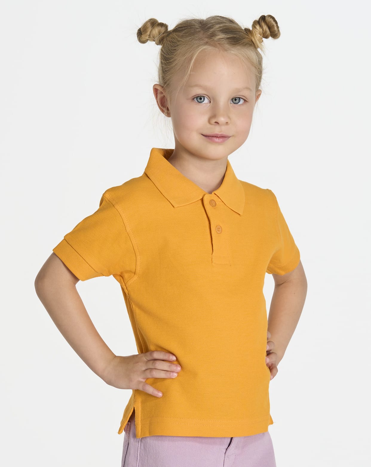 Polo JHK Kid PKID210 210g infantil unisex para uniformes escolares tallas 1/2 a 12/14 años