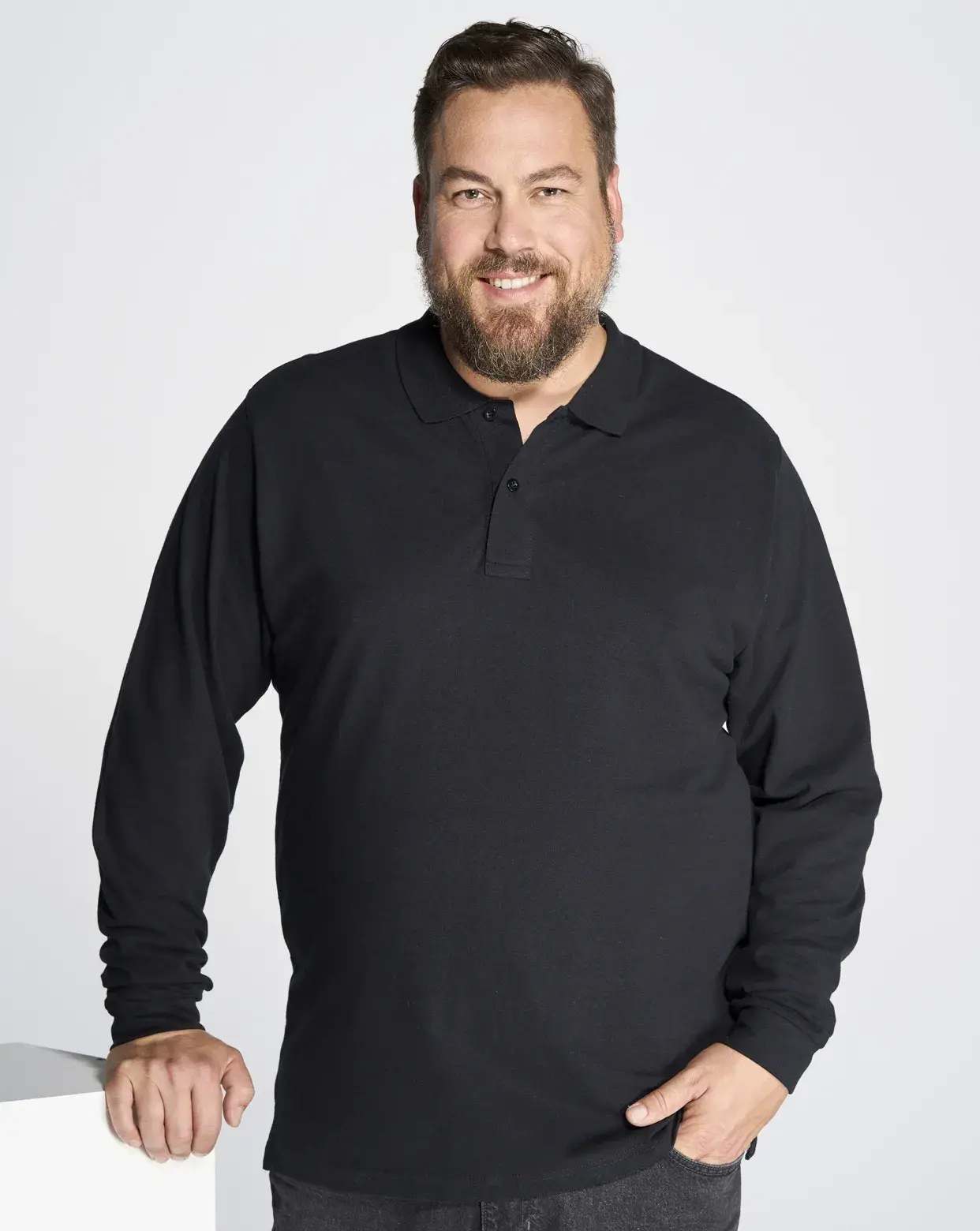 Polo JHK Manga Larga King Size