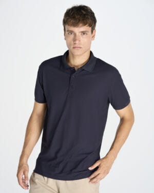 Polo Sport Piqué Hombre | JHK SPORTPIQUE 180g | Personalizado DTF