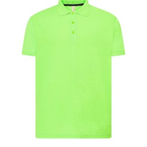 Polo Sport Piqué Man JHK - LIME FLUOR jhktshirt sportpique lmf