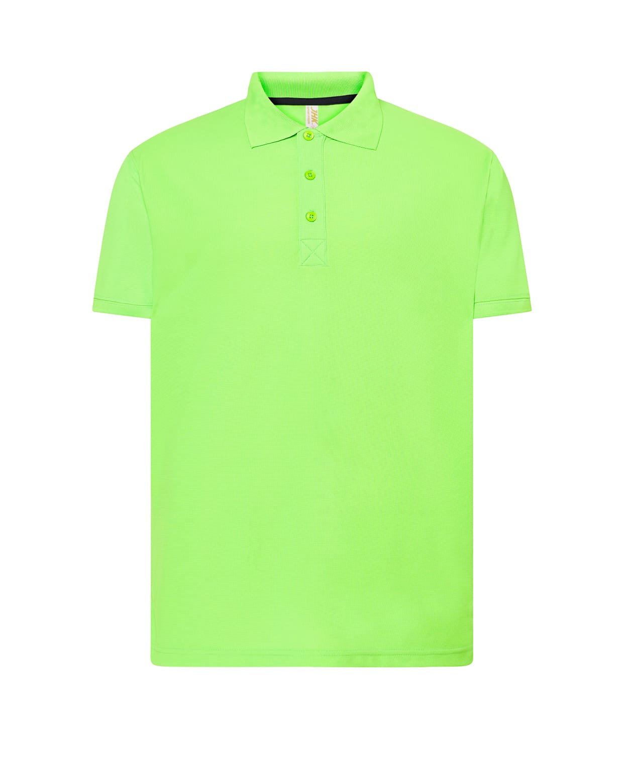 Polo Sport Piqué Man JHK - LIME FLUOR jhktshirt sportpique lmf