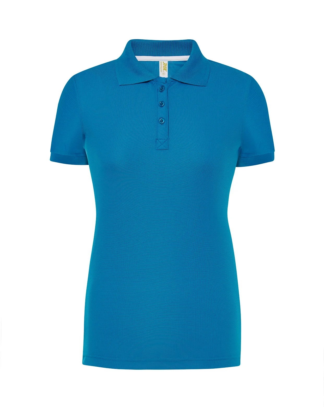 Polo Sport Piqué Lady JHK SPORTPQLADY 180g aqua azul agua personalizado DTF deportivo mujer