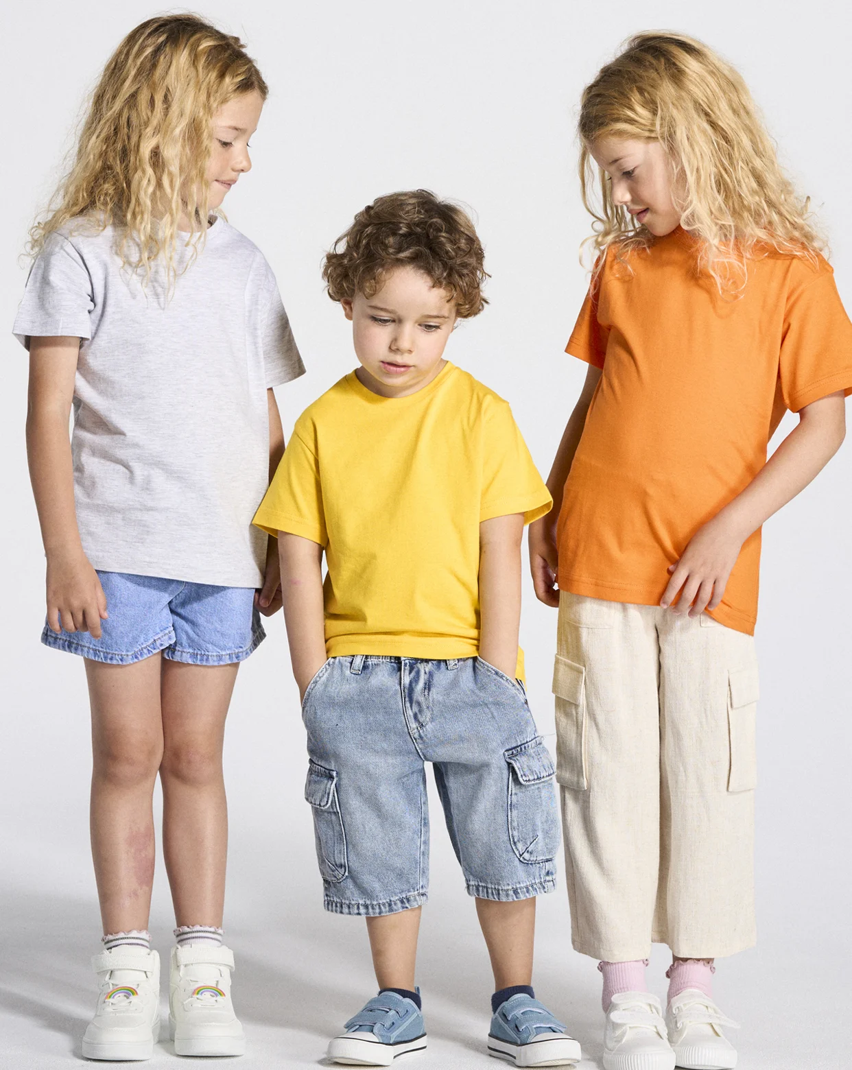 Camisetas 3 Camisetas JHK Niño Infantil