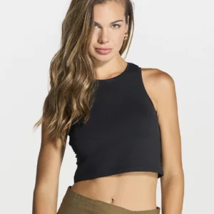 Top Crop JHK Malia Mujer | Algodón Elastano 220g | Liso o Personalizado