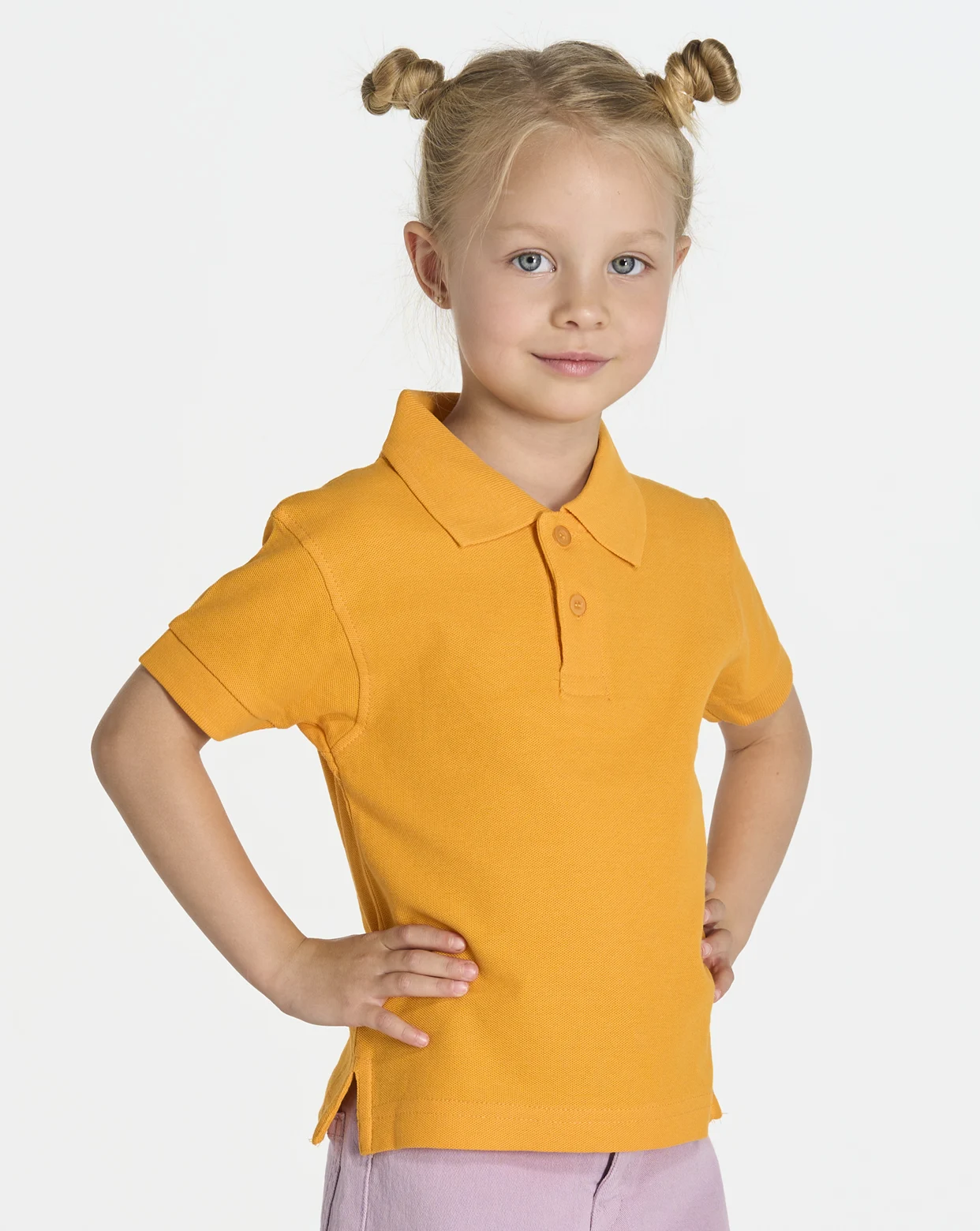 Polo JHK Kid PKID210 210g infantil unisex para uniformes escolares tallas 1/2 a 12/14 años