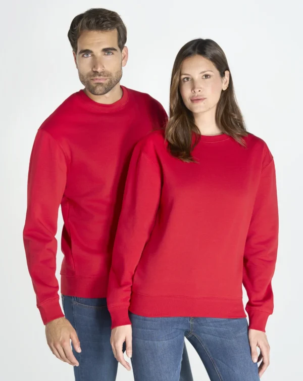 Sudadera JHK básica JT 260g cuello redondo personalizar serigrafía económica